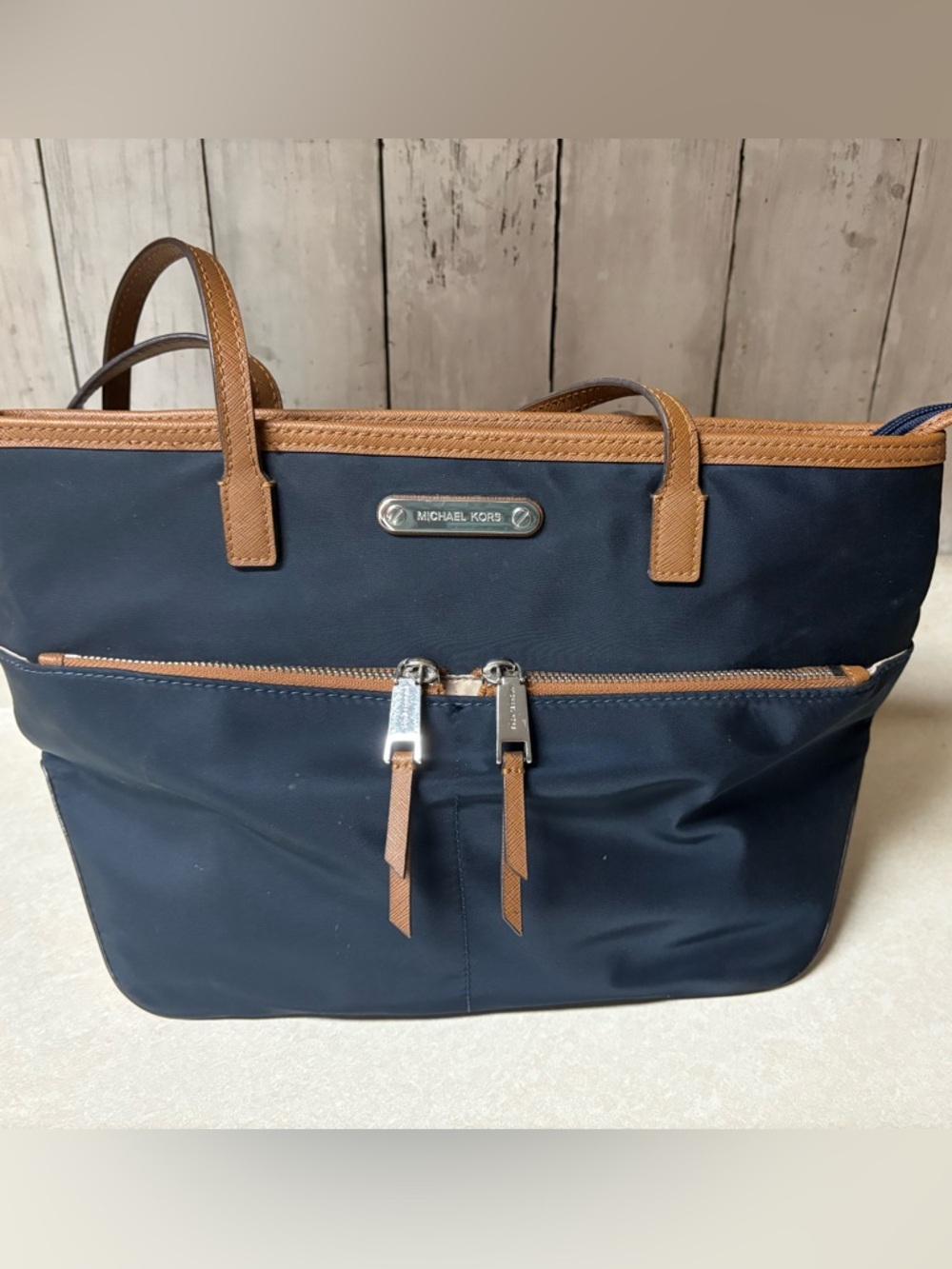 Michael Kors Navy Tote Purse